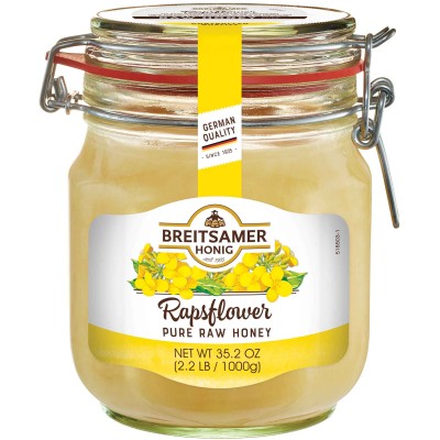 Breitsamer Creamy Rapsflower Honey Large Jar