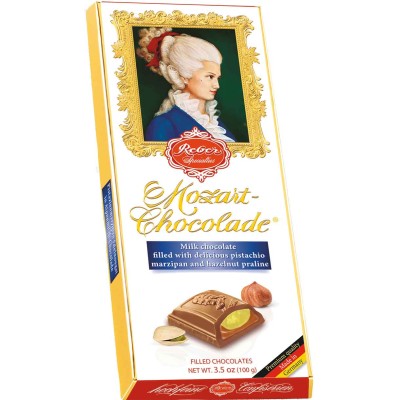 Reber Milk Chocolate Mozart Bar 