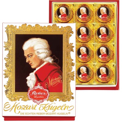 Reber Mozart Kugel 12 Piece Medium Portrait Box