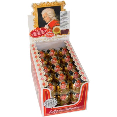 Reber Mozart Kugel 2 x 45pc Counter Display 