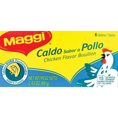Maggi Chicken Bouillon Tabs 6ct