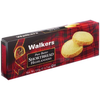 Walkers Highlanders Shortbread Cookie Box