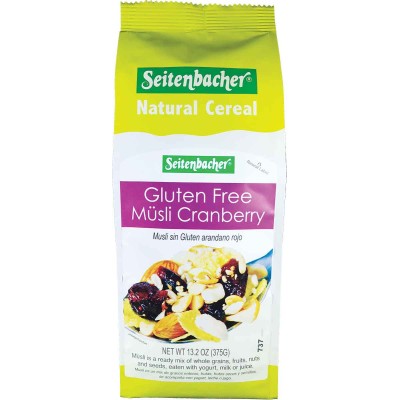 Seitenbacher Gluten Free Muesli Cranberry 