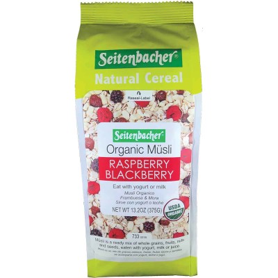 Seitenbacher Organic Muesli Raspberry & Blackberry 