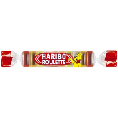 Haribo Roulettes in Display