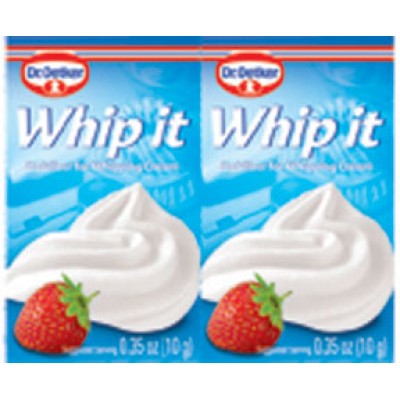 Dr Oetker Whip It for Whipped Cream Packets 