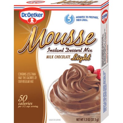 Dr Oetker Milk Chocolate Light Mousee