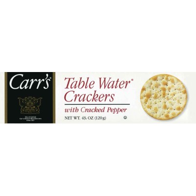 Carrs Table Water with Cracked Pepper Crackers