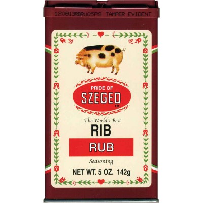 Szeged Rib Rub Seasoning Tin