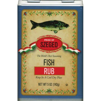 Szeged Fish Rub Seasoning Tin