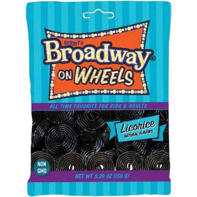 Gerrits Black Licorice Wheels