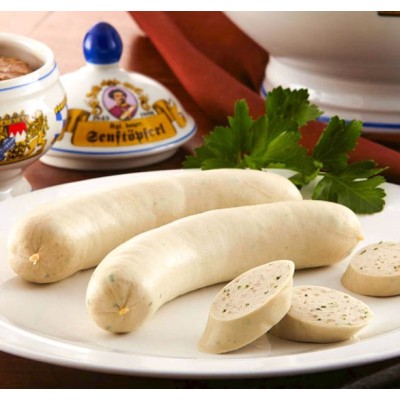 Stiglmeier Weisswurst (Bockwurst with Parsley) 5 Pieces