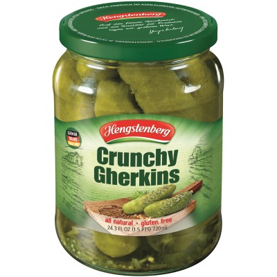 Hengstenberg Crunchy Gherkins in Jar