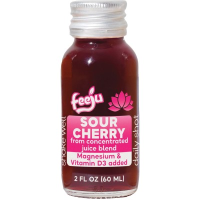 Feeju Sour Cherry Juice with Magnesium & Vitamin D3
