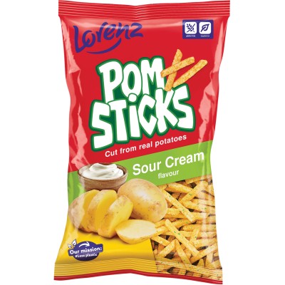 Lorenz Sour Cream Pomsticks Bag