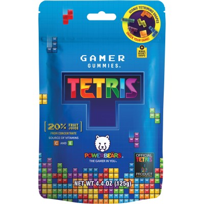 Powerbears Tetris Gamer Gummies Bag