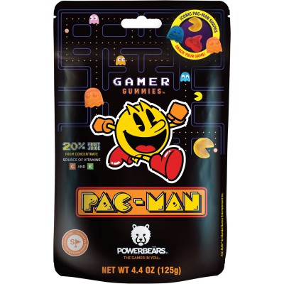 Powerbears Pac-Man Gamer Gummies Bag