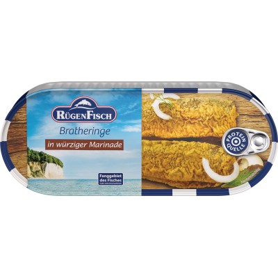 RugenFisch Fried Herring in Spicy Marinade