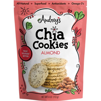 Audrey's Almond Chia Cookies