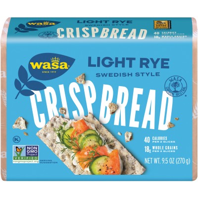 Wasa Classic Light Rye Crispbread 