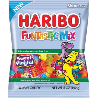 Haribo Funtastic Mix Gummies in Bag