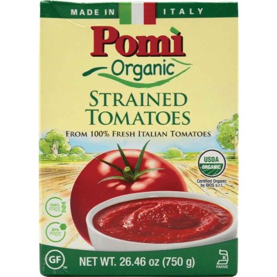 Pomi Organic Strained Tomatoes in Carton