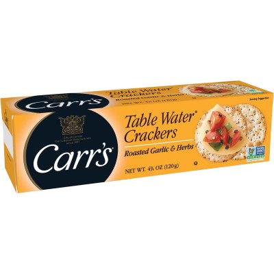 Carrs Garlic & Herb Table Water Crackers 