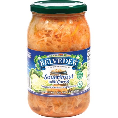 Belveder Sauerkraut with Carrots 
