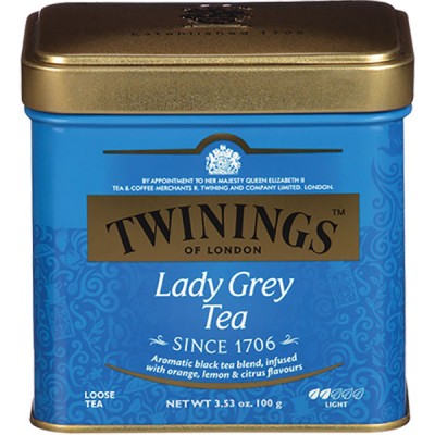 Twinings of London Loose Lady Grey Tea Tin 