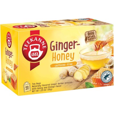 Teekanne Ginger Honey Tea 20 Count