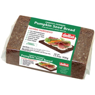 Delba Pumpkin Seed Bread