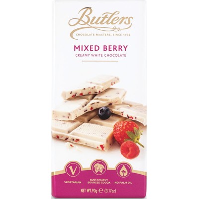Butlers White Chocolate Mixed Berry Bar