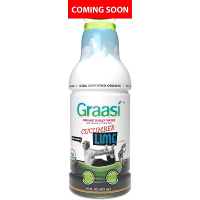 Graasi Organic Barley Water Cucumber Lime
