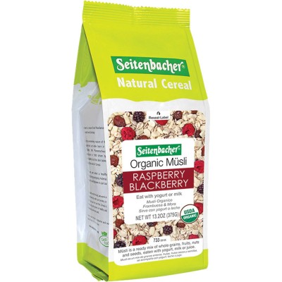 Seitenbacher Organic Muesli Raspberry & Blackberry 