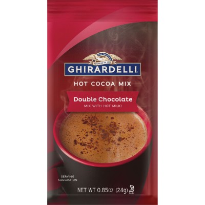 Ghirardelli Double Chocolate Hot Cocoa Packets