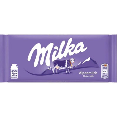 Milka Alpenmilch Chocolate Bar