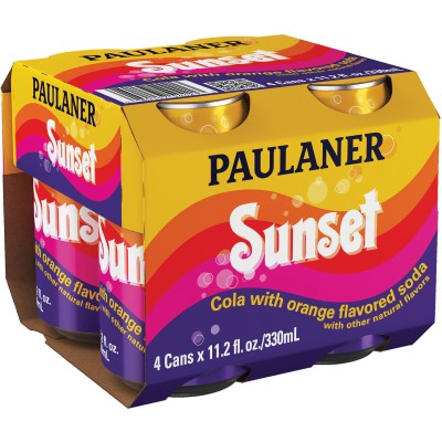 Sunset Orange Cola 4pk 