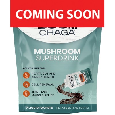 BOOM Chaga Mushroom Superdrink Liquid Concentrate