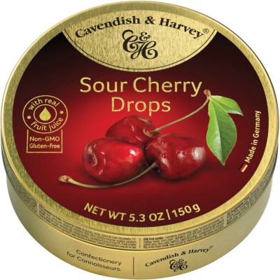 Cavendish & Harvey Sour Cherry Drops 