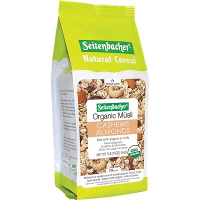 Seitenbacher Organic Muesli Cashews & Almonds
