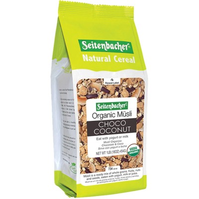 Seitenbacher Organic Muesli Choco Coconut