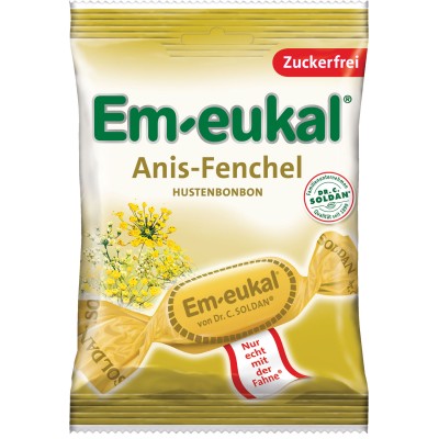 Dr Soldan Emeukal Anise-Fennel Sugar Free Lozenges