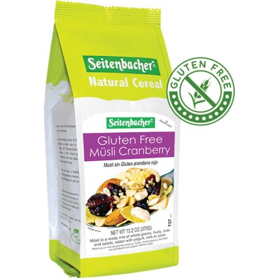 Seitenbacher Gluten Free Muesli Cranberry 