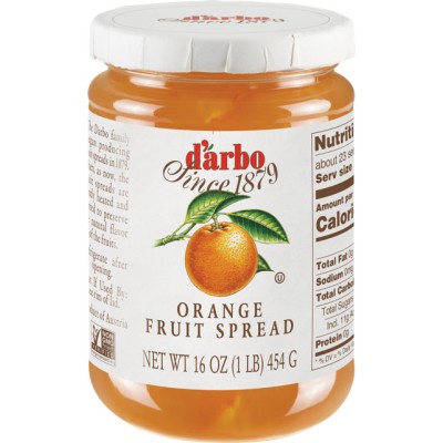D'arbo Orange Fruit Spread