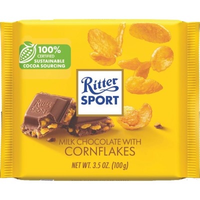 Ritter Sport Milk Chocolate Cornflakes Bar