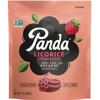 Panda Strawberry Chews Bag