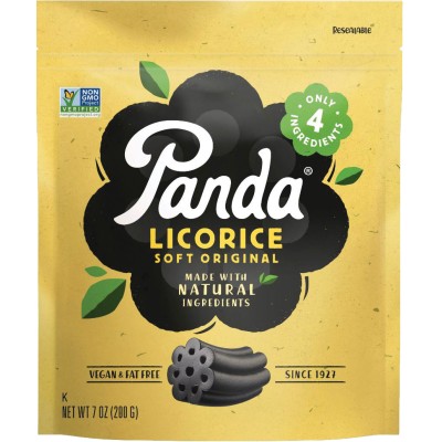 Panda Soft Licorice Chews Bag