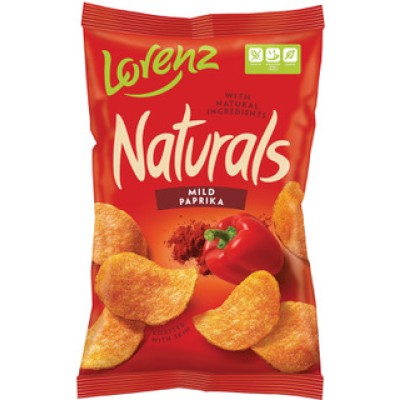 Lorenz Naturals Paprika Chips Bag