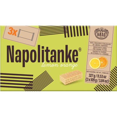 Kras Lemon Orange Wafers 