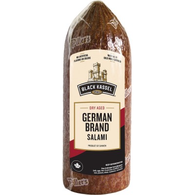 Black Kassel German Brand Dry Aged Salami 
